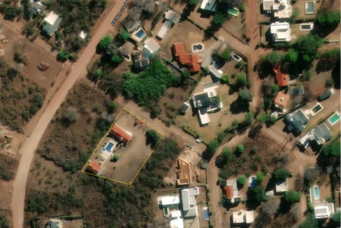 Imagen satelital dos lotes 1